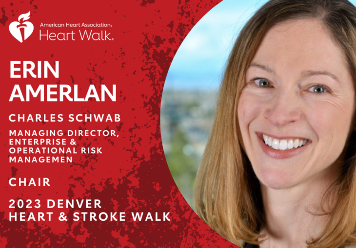 Volunteer Spotlight – Denver Executive Erin Amerlan to Serve as 2023 Heart & Stroke Walk Chair