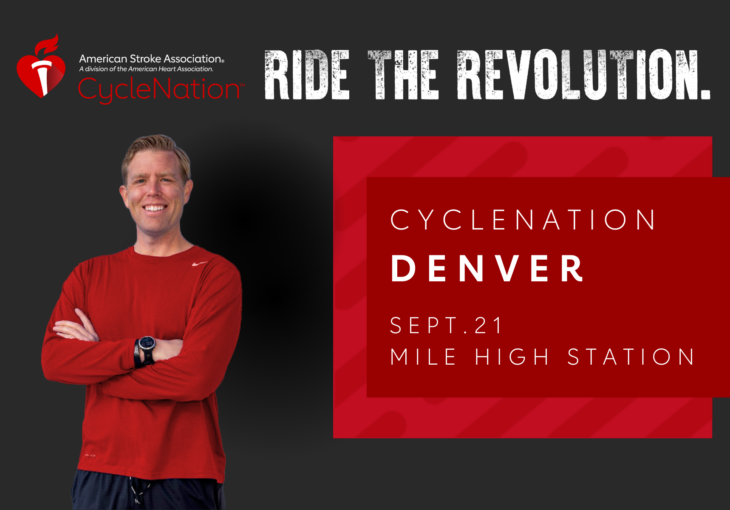 Stop the Cycle of Heart Disease and Stroke and Join us for Denver CycleNation on Sept. 21