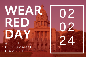 Join Us for Wear Red Day at the Capitol on Feb. 2